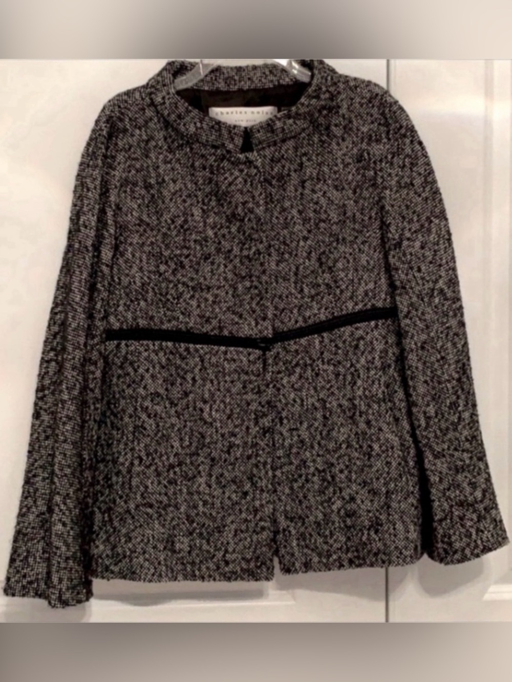 Charles Nolan New York Size 16 Lined Convertible Jacket